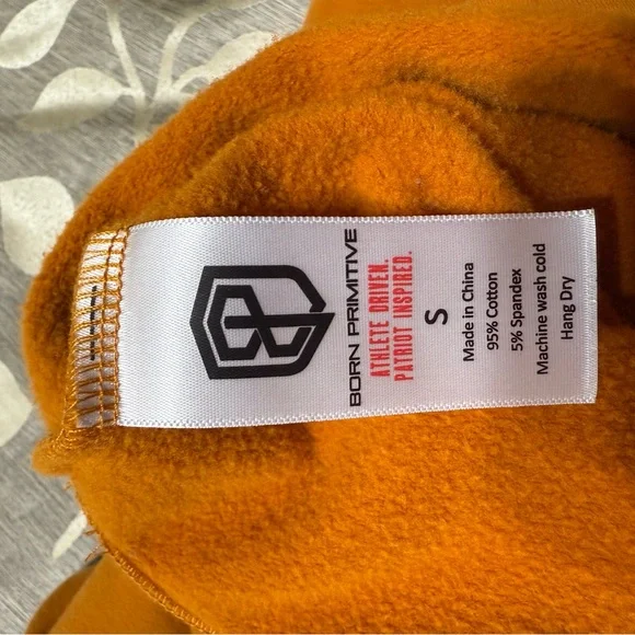 Born Primitive Vibrant Orange Crop Sweatshirt - Picture 2 of 4